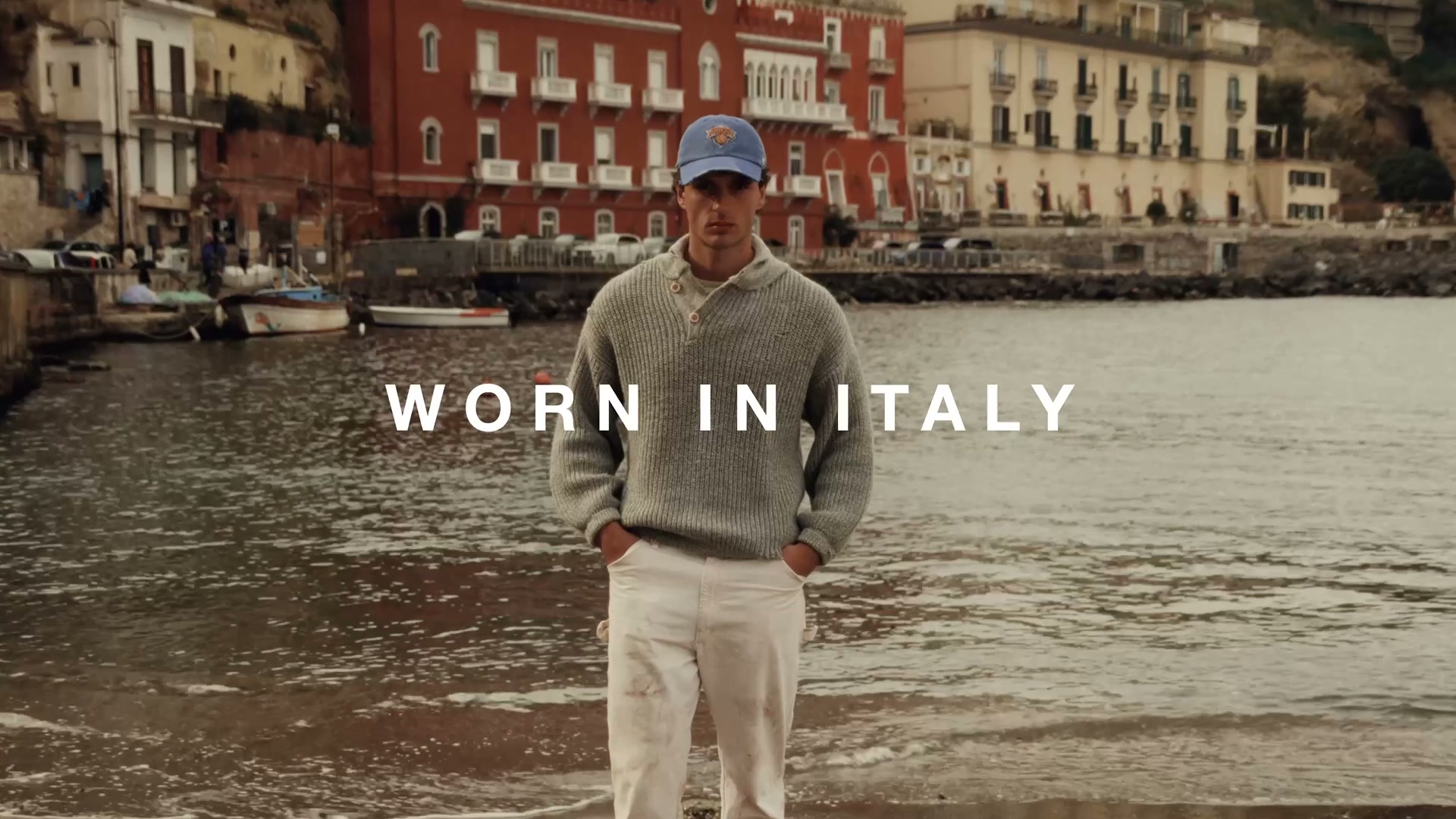 ’47 Worn Worldwide campaign still, Worn in Italy.