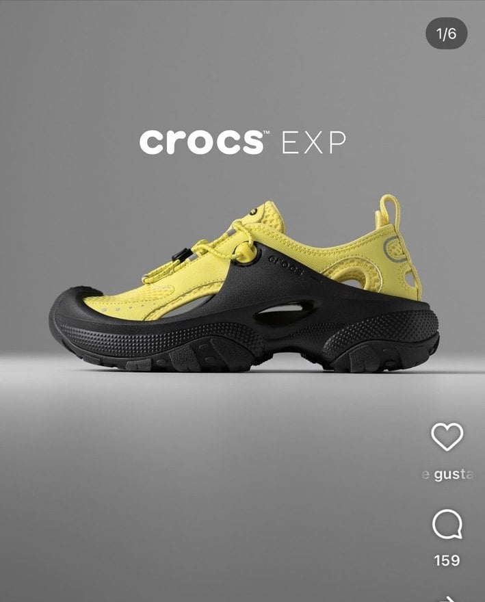 Crocs EXP x Thundercat campaign product visual.